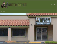 Tablet Screenshot of mcallengreenberet.com